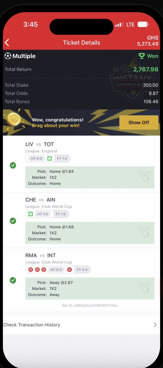 Instant Football Screenshot
